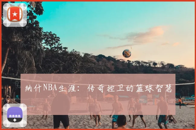 纳什NBA生涯：传奇控卫的篮球智慧